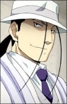 Kimblee character picture for the Picguessr quiz