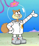 Sandy Cheeks character picture for the Picguessr quiz
