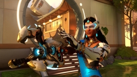 Symmetra character picture for the Picguessr quiz