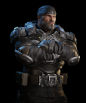Marcus Fenix character picture for the Picguessr quiz