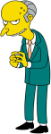 Mr. Burns character picture for the Picguessr quiz