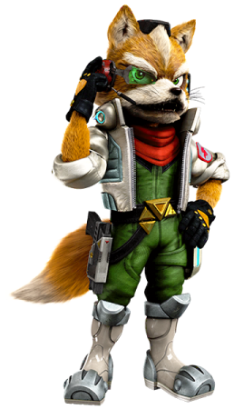 Fox McCloud character picture for the Picguessr quiz
