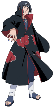 Itachi Uchiha character picture for the Picguessr quiz