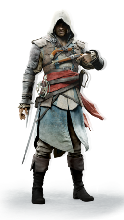 Edward Kenway character picture for the Picguessr quiz