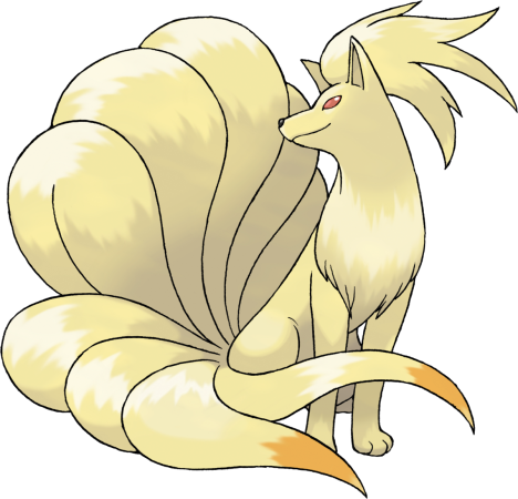 Ninetales character picture for the Picguessr quiz