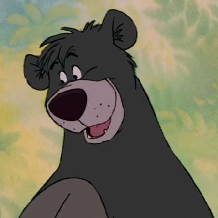 Baloo character picture for the Picguessr quiz