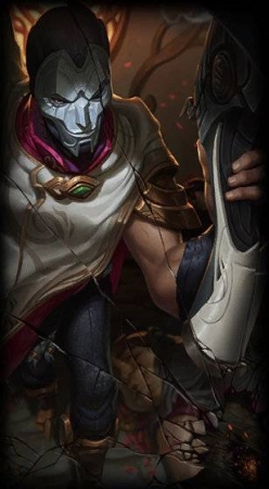 Jhin character picture for the Picguessr quiz