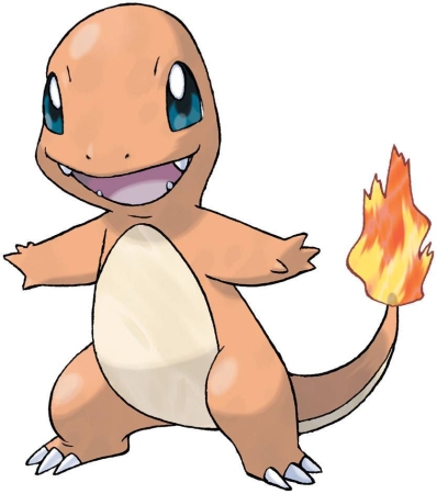 Charmander character picture for the Picguessr quiz