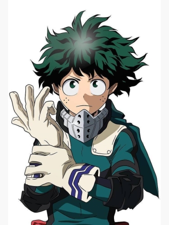 Izuku Midoriya character picture for the Picguessr quiz