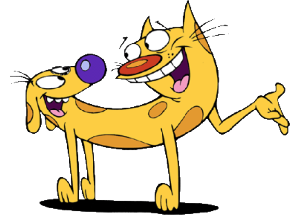 CatDog character picture for the Picguessr quiz