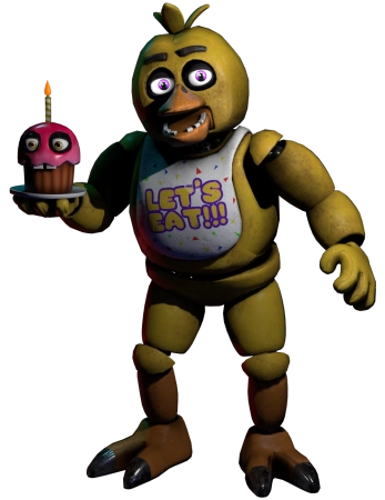 Chica the Chicken character picture for the Picguessr quiz