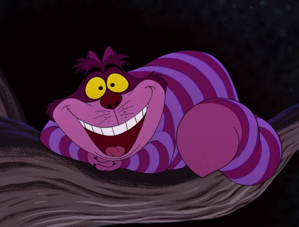 Cheshire Cat character picture for the Picguessr quiz