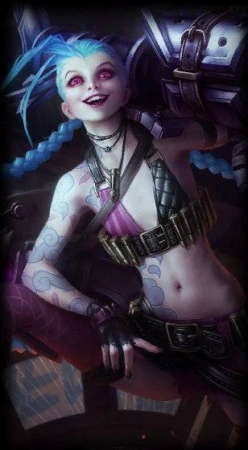 Jinx character picture for the Picguessr quiz