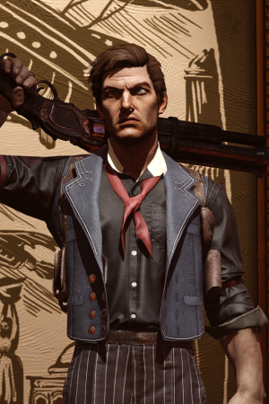 Booker DeWitt character picture for the Picguessr quiz