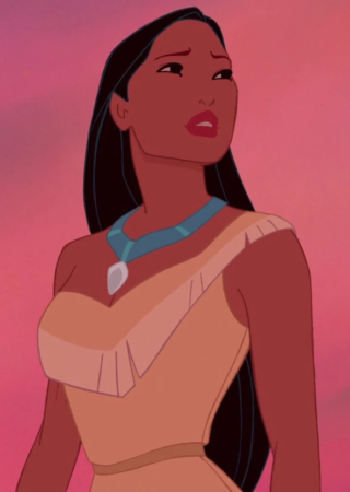 Pocahontas character picture for the Picguessr quiz