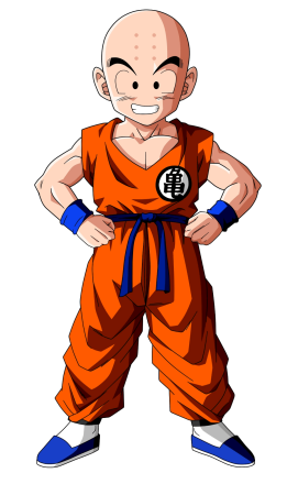 Krilin character picture for the Picguessr quiz