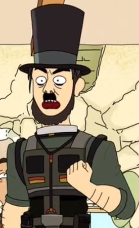 Abradolf Lincler character picture for the Picguessr quiz