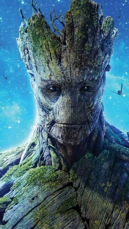 Groot character picture for the Picguessr quiz