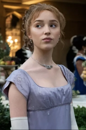 Daphne Bridgerton character picture for the Picguessr quiz