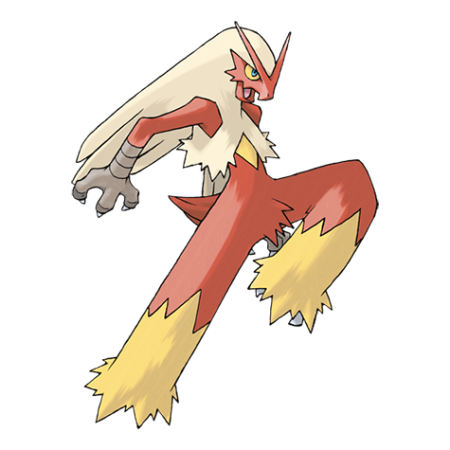 Blaziken character picture for the Picguessr quiz