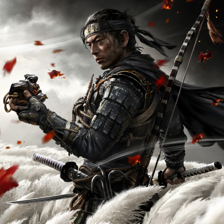 Jin Sakai character picture for the Picguessr quiz