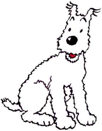 Snowy character picture for the Picguessr quiz