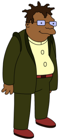 Hermes Conrad character picture for the Picguessr quiz
