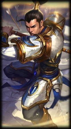 Xin Zhao character picture for the Picguessr quiz