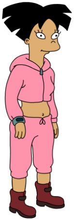 Amy Wong character picture for the Picguessr quiz