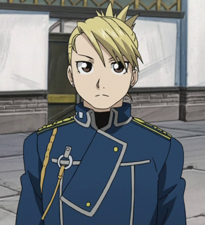 Riza Hawkeye character picture for the Picguessr quiz