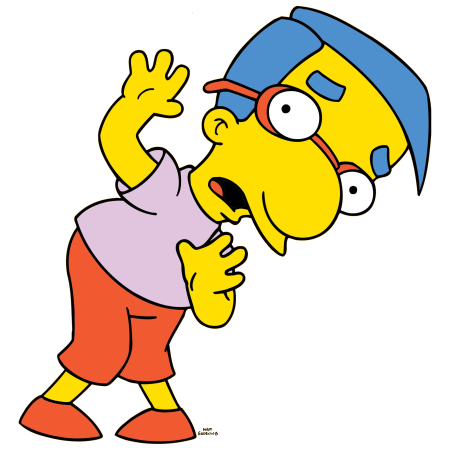 Milhouse Van Houten character picture for the Picguessr quiz
