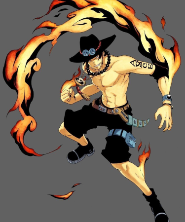 Portgas D. Ace character picture for the Picguessr quiz