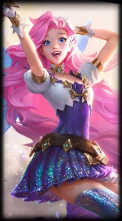 Seraphine character picture for the Picguessr quiz