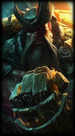 Gangplank character picture for the Picguessr quiz