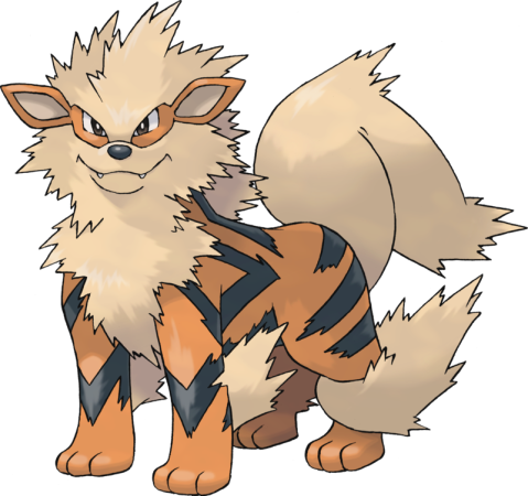 Arcanine character picture for the Picguessr quiz