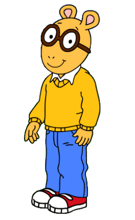 Arthur character picture for the Picguessr quiz