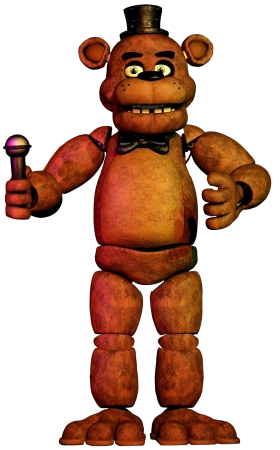 Freddy Fazbear character picture for the Picguessr quiz