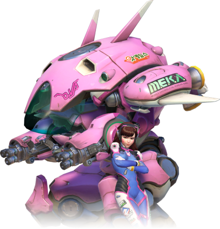 D.Va character picture for the Picguessr quiz