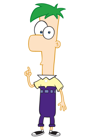 Ferb character picture for the Picguessr quiz