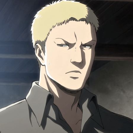 Reiner Braun character picture for the Picguessr quiz