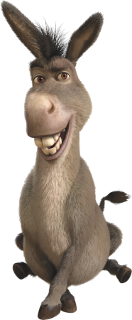 Donkey character picture for the Picguessr quiz