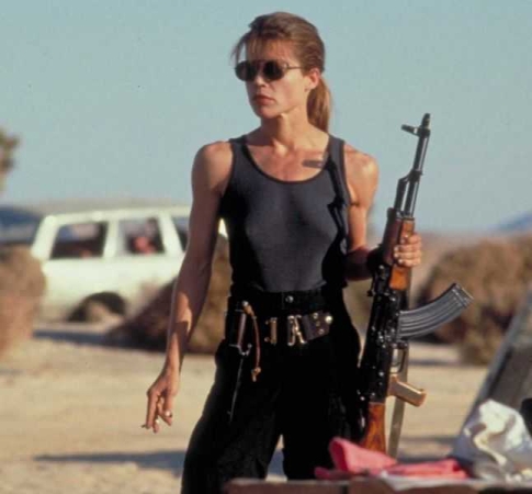 Sarah Connor character picture for the Picguessr quiz
