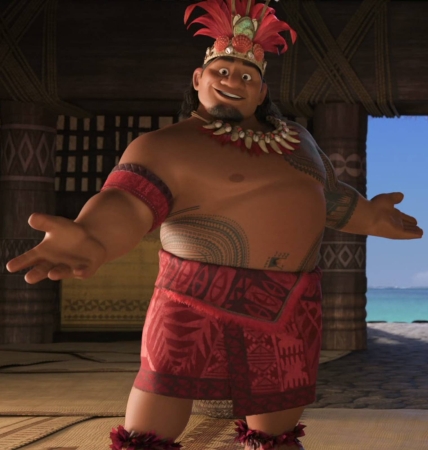 Chief Tui character picture for the Picguessr quiz