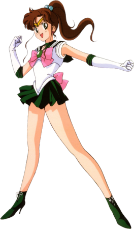 Sailor Jupiter character picture for the Picguessr quiz