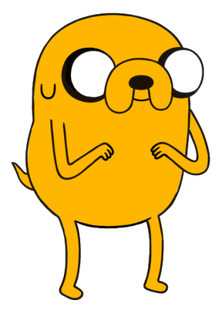 Jake character picture for the Picguessr quiz