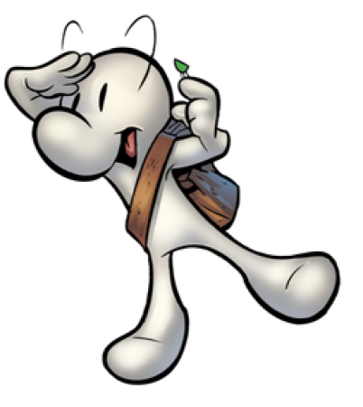 Fone Bone character picture for the Picguessr quiz