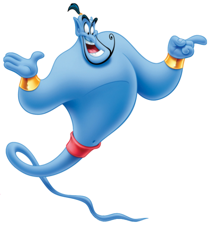 Genie character picture for the Picguessr quiz