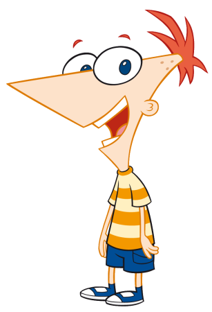 Phineas character picture for the Picguessr quiz