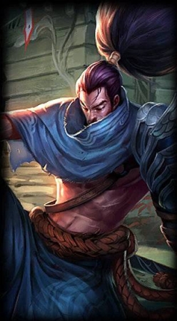 Yasuo character picture for the Picguessr quiz