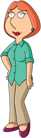 Lois Griffin character picture for the Picguessr quiz
